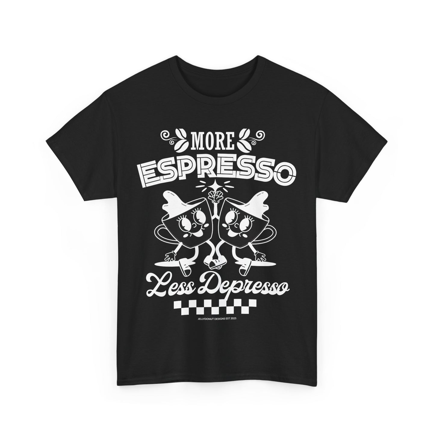 More Espresso Less Depresso Dark T-Shirt